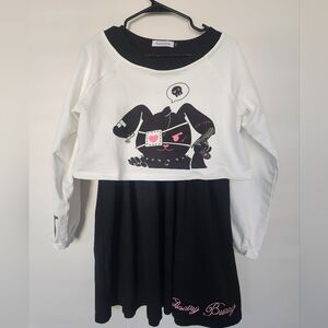 Set Gloomy Bunny Packitcute Shirt & Sundress Size M